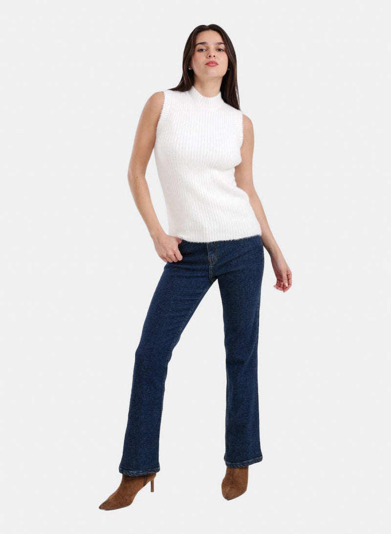 Carina Sleeveless Ribbed Lounge Pullover - Image 5